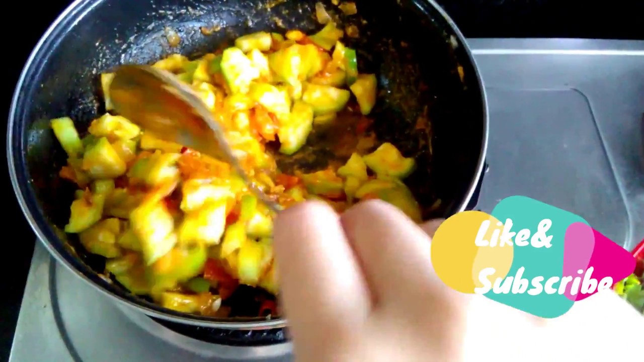 RIDGE GOURD CURRY | TURAI RECIPE | HOW TO PREPARE SOUTH INDIAN STYLE ...