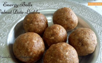 energy balls | weight loss recipe | protein laddu | walnut date laddu energy balls