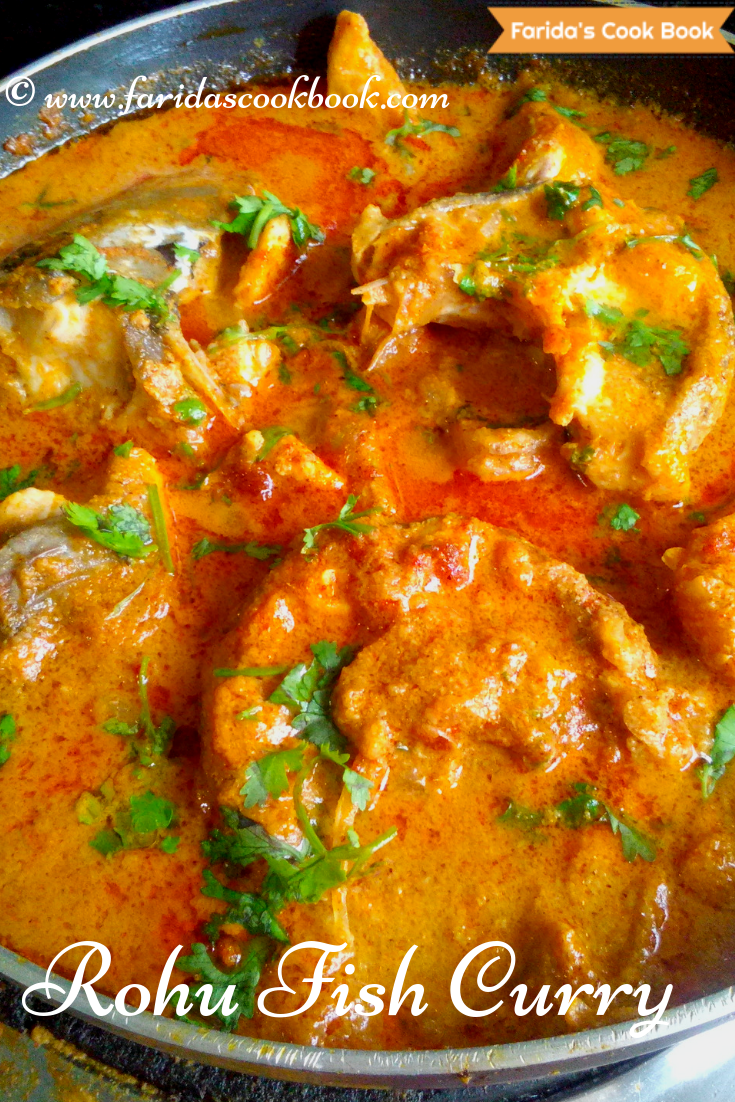 fish curry | Indian rohu fish curry recipe | labeo rohita fish ...