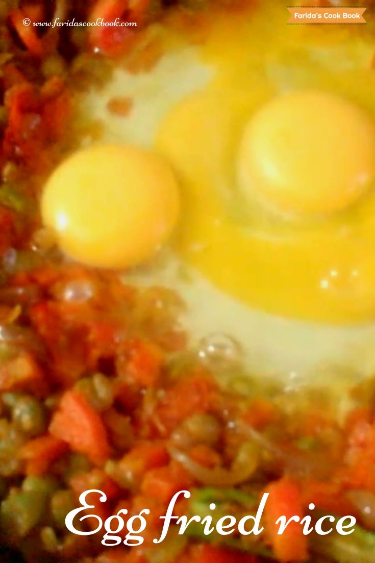 Egg Fried Rice | How to prepare Indian style Egg Fried Rice - Faridas
