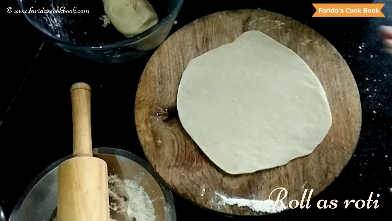 roti | iftar recipe| phulka | indian soft & thin bread - Faridas Cook Book