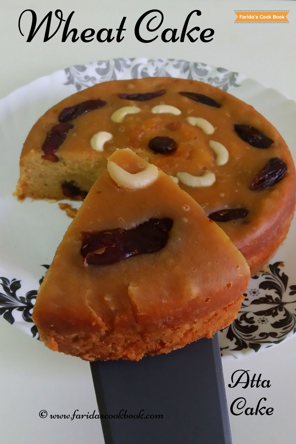Wheat Cake | Whole Wheat Cake | Atta Cake » Dassana's Veg Recipes