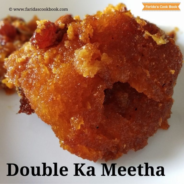 double ka meetha | how to make Hyderabadi double ka meetha recipe