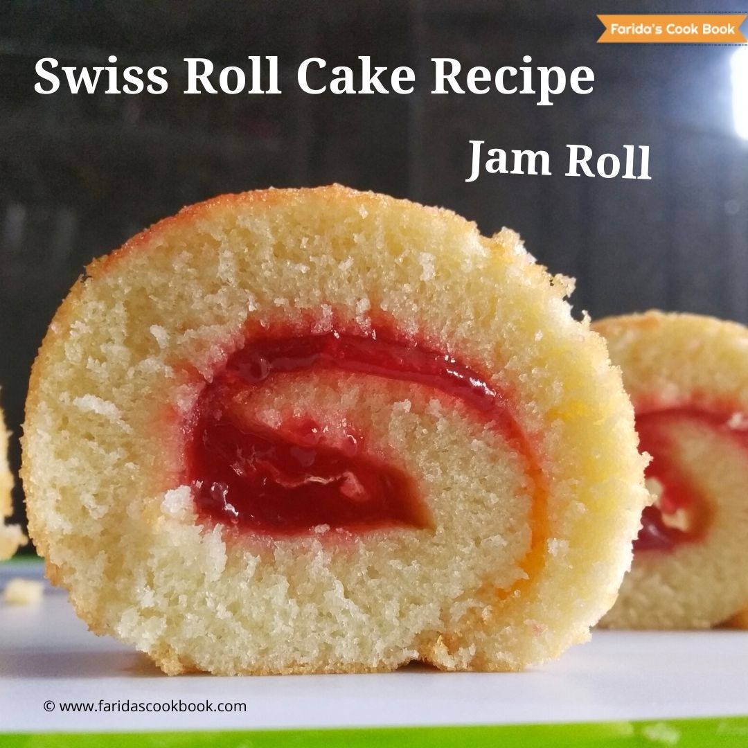 Angel Food Jam Cake Recipe - Food Fanatic