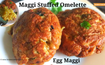 maggi stuffed omelette recipe |egg maggi | maggi omelette | how to make egg maggi noodles