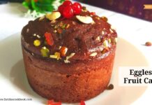 Fruit Cake | eggless fruit cake recipe