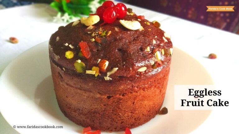 Fruit Cake | eggless fruit cake recipe