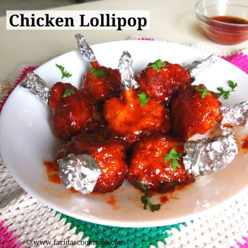 chicken lollipop recipe lollipop chicken drumsticks recipe drums of heaven Faridas Cook Book