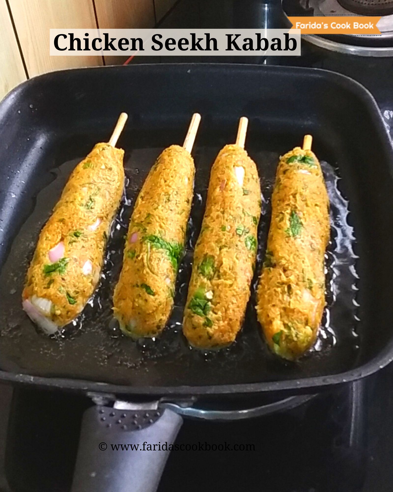 chicken seekh kabab recipe how to make chicken seekh kebab recipe