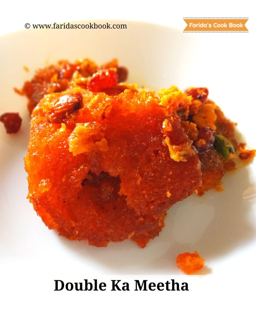 Double Ka Meetha How To Make Hyderabadi Double Ka Meetha Recipe