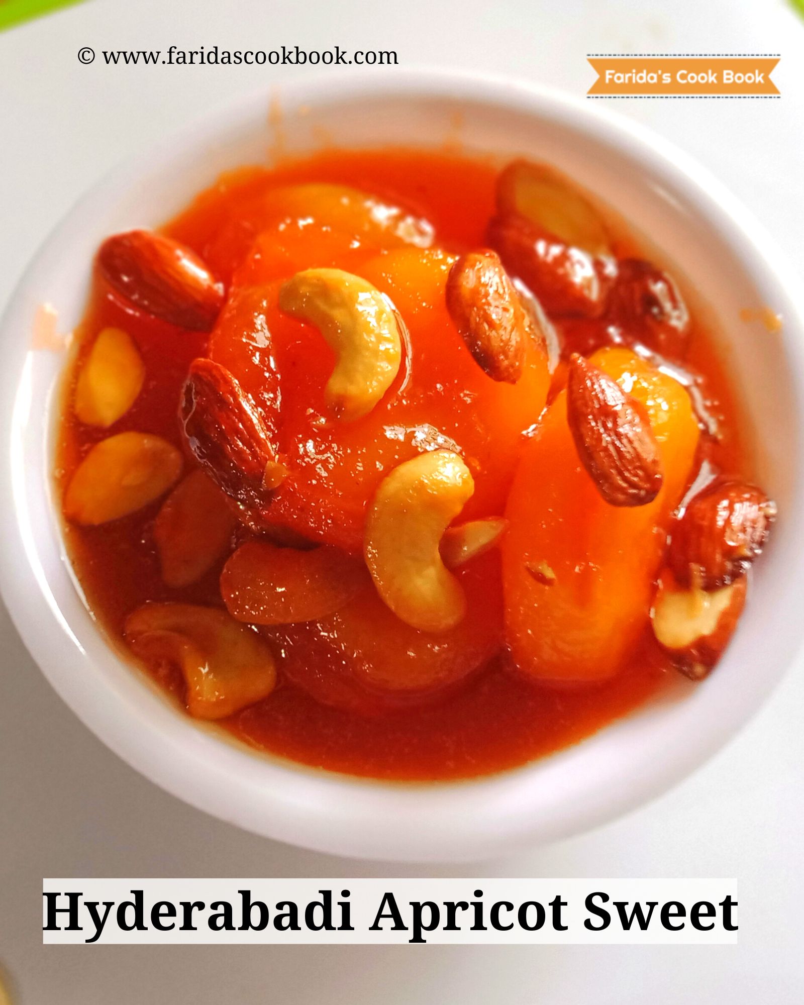 khubani ka meetha hyderabadi qubani ka meetha apricot sweet recipe