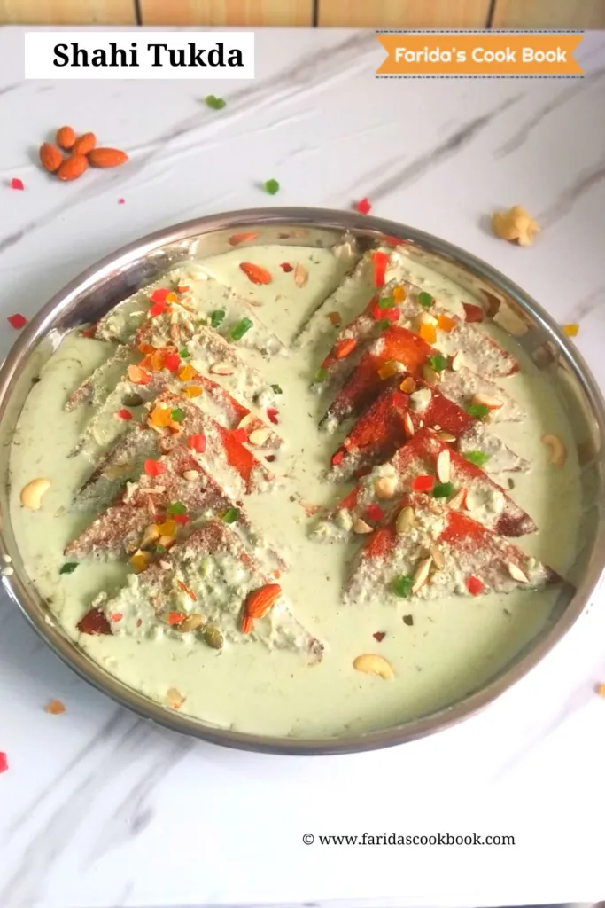Shahi Tukda Recipe Homemade