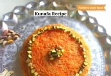 kunafa recipe | knafeh | how to make vermicelli kunafa without oven
