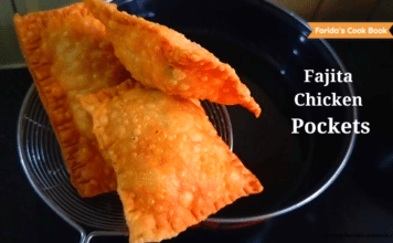 fajita chicken pockets | chicken pockets recipe | fajita recipe