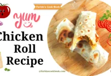 chicken roll recipe | how to make chicken roti roll recipe
