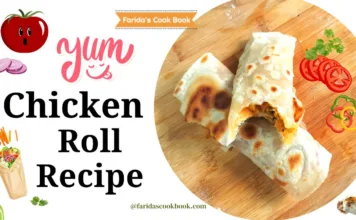 chicken roll recipe | how to make chicken roti roll recipe