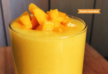 mango lassi | how to make mango lassi | only 4 ingredients mango sweet lassi