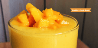 mango lassi | how to make mango lassi | only 4 ingredients mango sweet lassi
